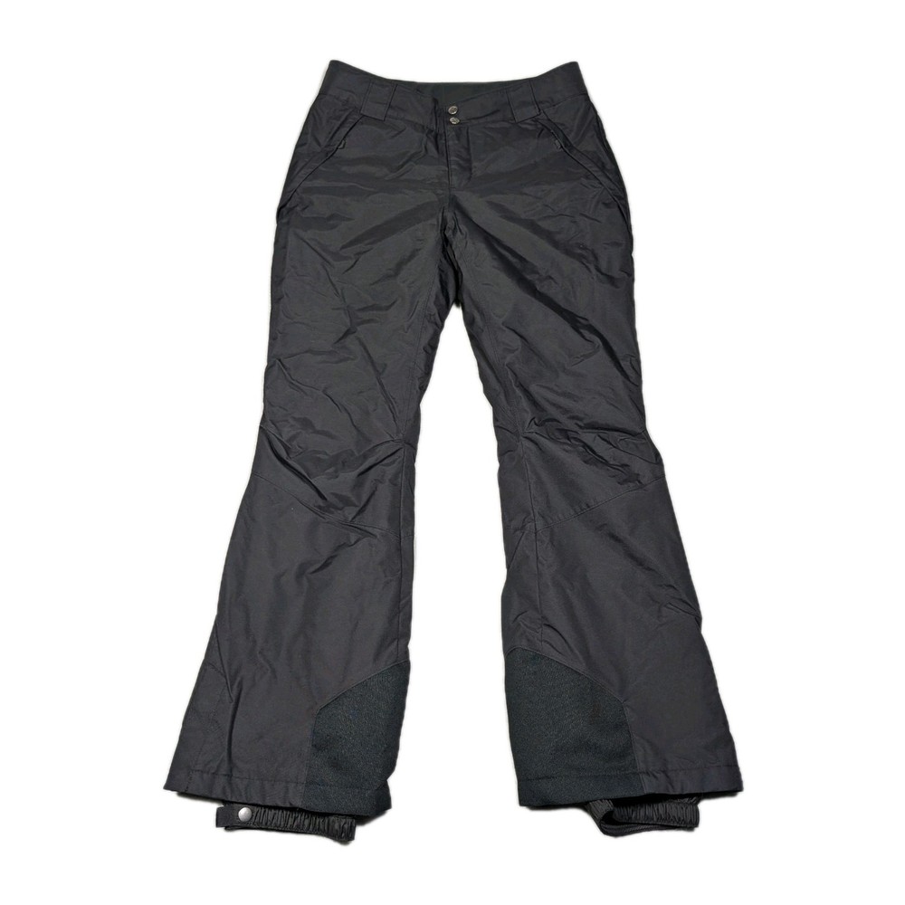 Columbia Snow Pants Womens M Black Arctic Trip Omni-Heat Ski Snowboard