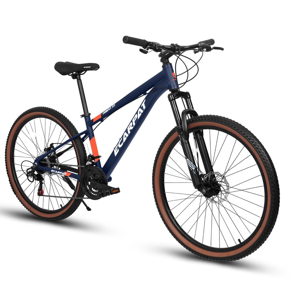 27 Inch Mountain Bike, 21-Speed, Disc Brake Trigger Transmission Aluminum Wheel