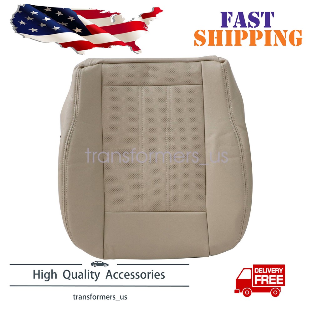 New For 2011 Chrysler Town & Country Front Bottom Replacement Seat Cover Beige