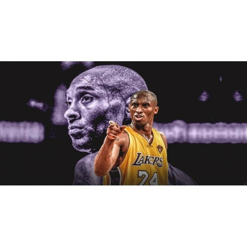 kobe bryant black mamba lakers 24 nba basketball metal license plate usa made