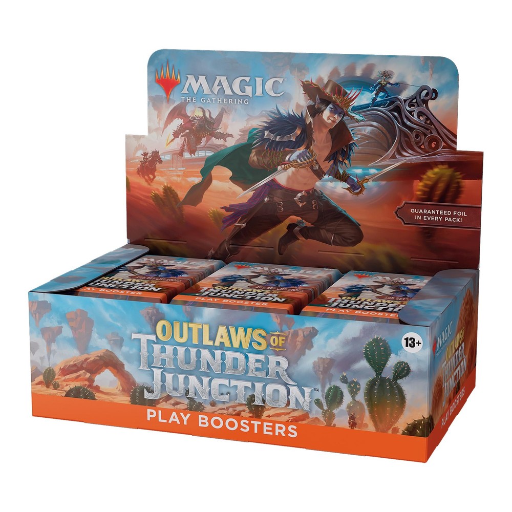 Outlaws of Thunder Junction Play Booster Box - 36 Packs (504 Magic Cards)