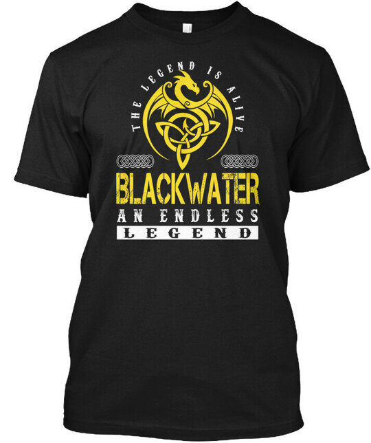 Blackwater T-Shirt Made in the USA Size S to 5XL