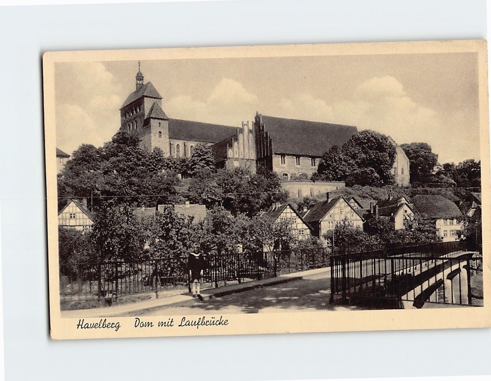 Postcard Havelberg Cathedral Havelberg Saxony-Anhalt Germany