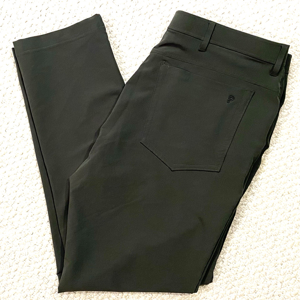 Public Rec Workday Performance Pants 40 x 34 Dark Green Zip Fly (measures 40x33)