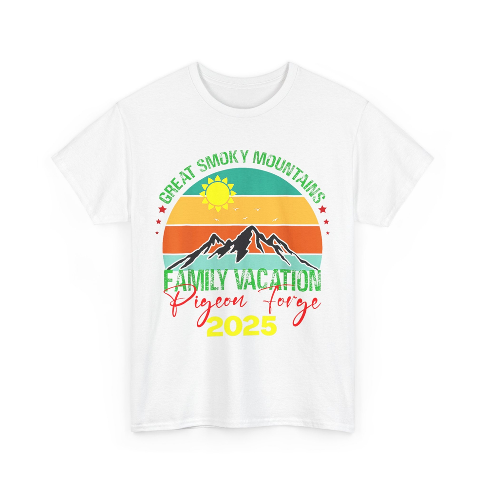 Great Smoky Mountains Shirt, Family Vacation 2025 T-Shirt