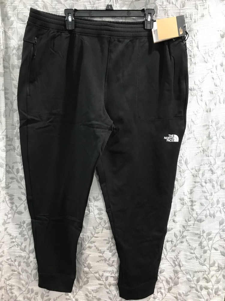 The North Face Men's Size XXL Black/White Canyonlands Joggers Sweatpants NWT