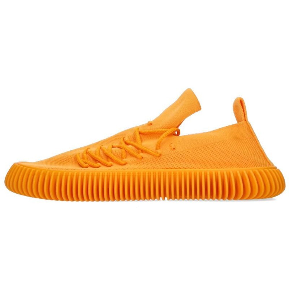 Bottega Veneta Size 45 Ripple Sneaker Rubber Sole Sneakers Orange Women used