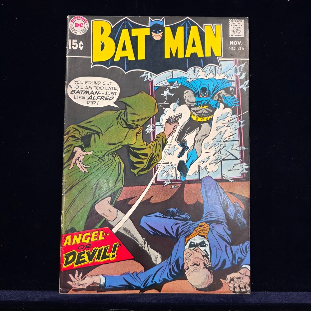 BATMAN #216 (1969) – DC Comics – “Angel or Devil!” Cover