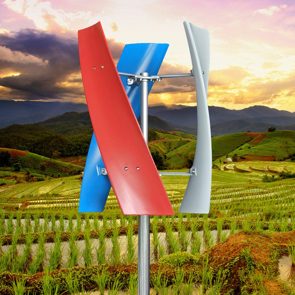 400W Wind Turbine Generator & Solar system DC 12/24V Free energy Windmill