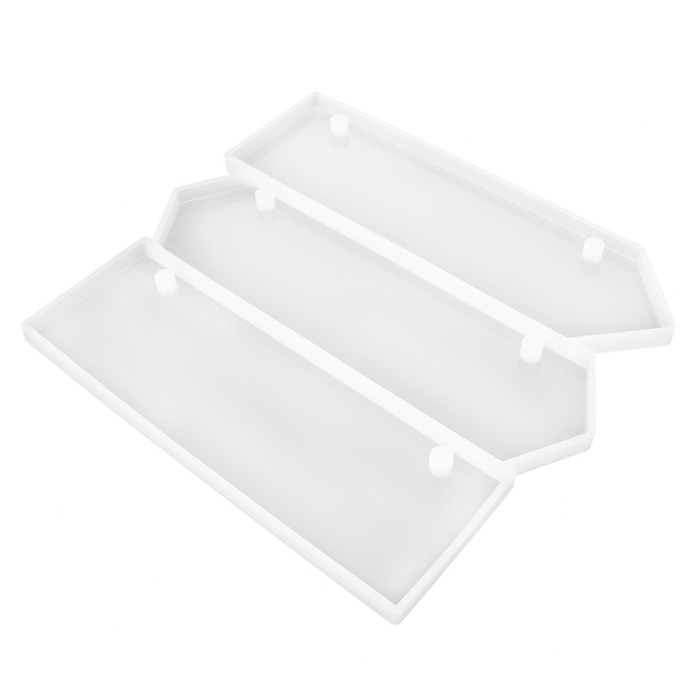 Silicone Epoxy Mold for Hanging Office Door Sign Plate Tag