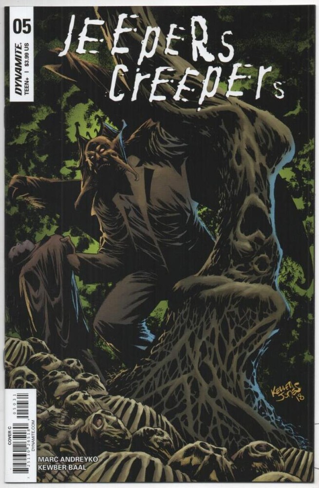 JEEPERS CREEPERS #5 C, NM-, Kelley Jones, 2018, more Horror in store