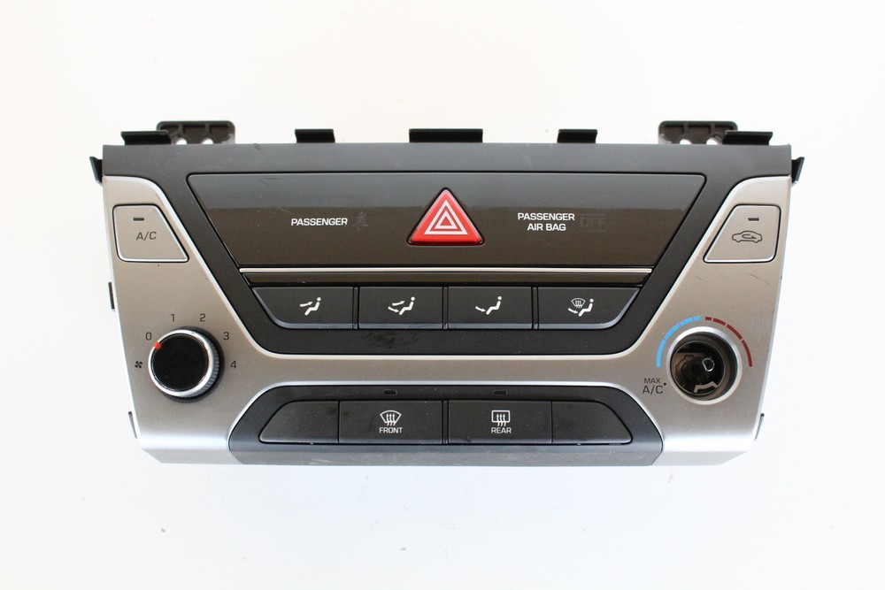 17 18 Hyundai Elantra Sedan Climate Control Panel Temperature Unit A/C Heater
