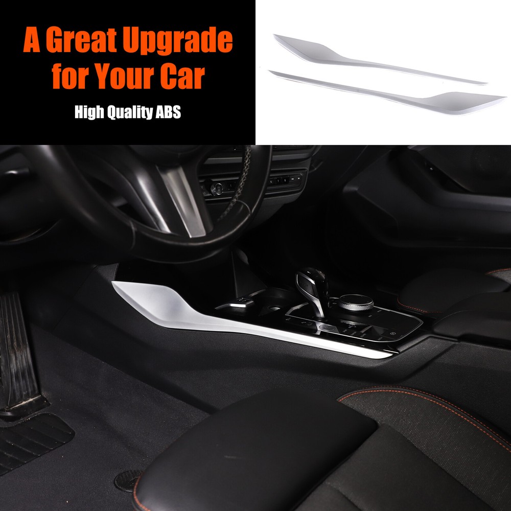 ABS Chrome Gear Shift Side Panel Trim for BMW 2 Series 2020-2023-image