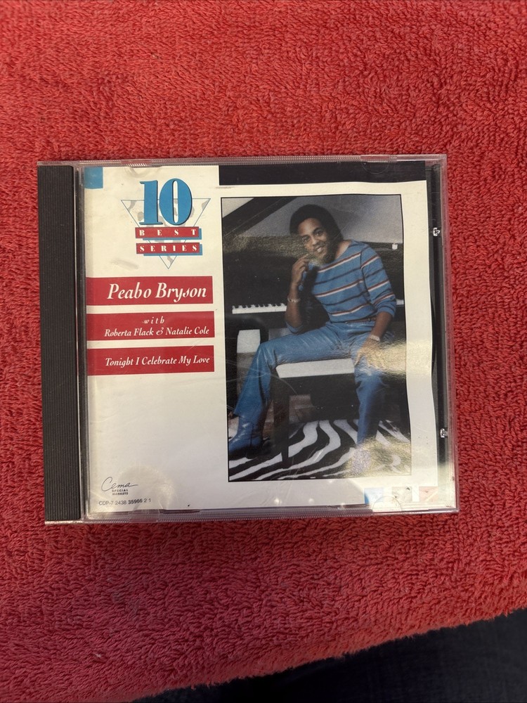 Peabo Bryson - Tonight I Celebrate My Love CD 1990