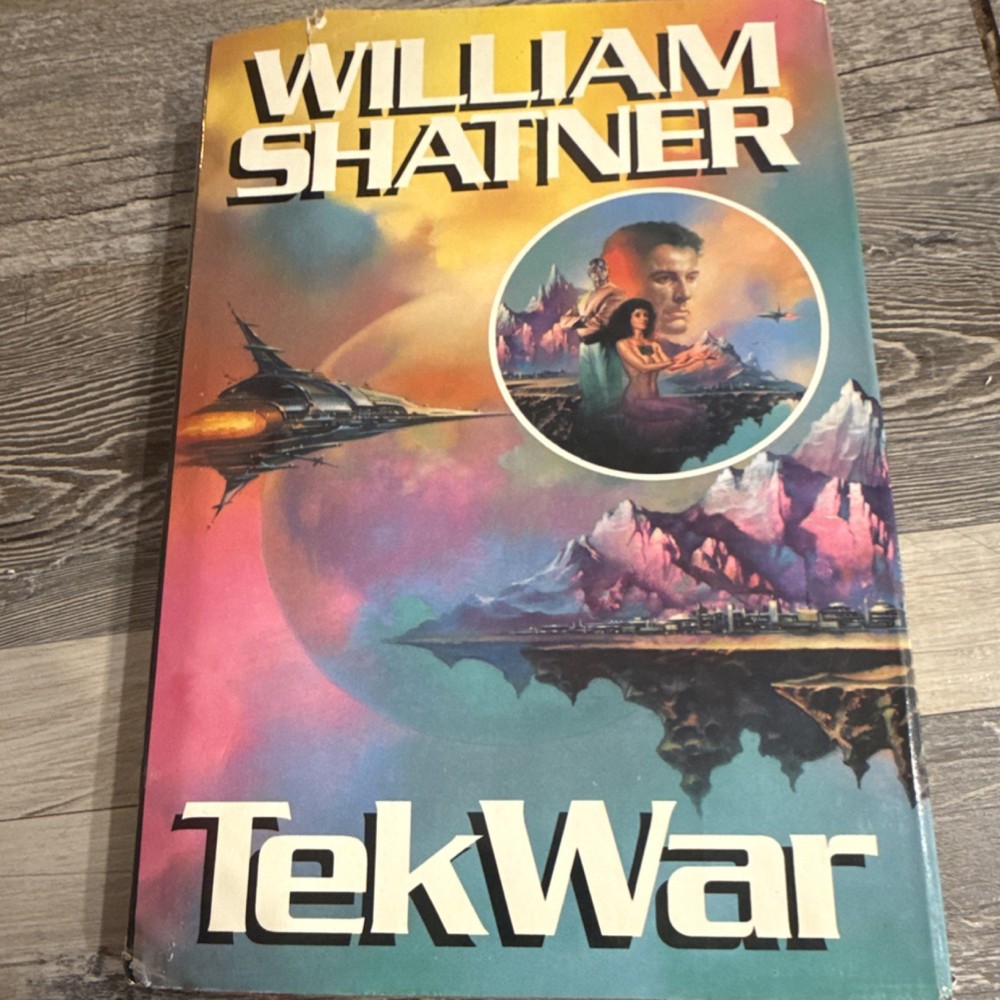 TekWar First Edition Hardcover by William Shatner G.P. Putnam's Sons 1989 DJ