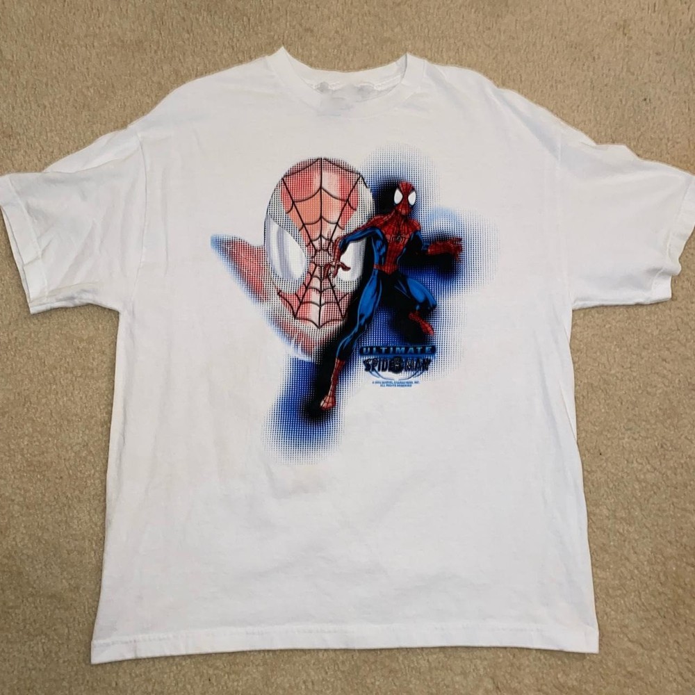 2002 Mad Engine Spiderman Movie Promo Tee Size S-5XL Reprint