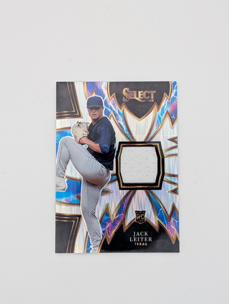 2024 Panini Select Jack Leiter Sparks Patch #SPK-JL
