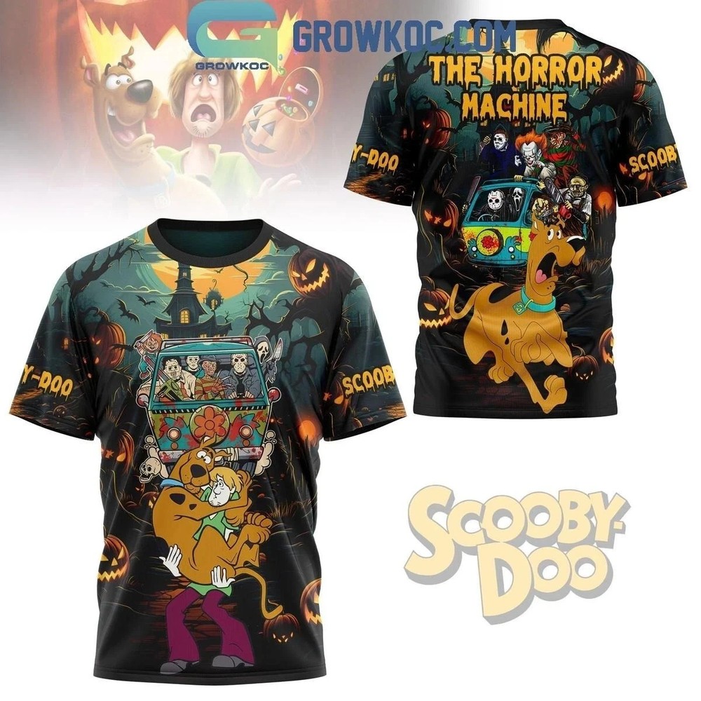 Scooby Doo And The Horror Machine In Halloween 3D T-Shirt ZL1840