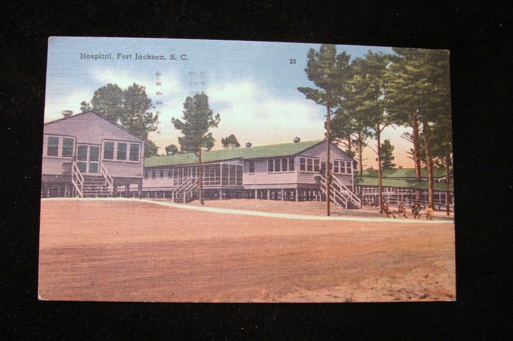1951 Postcard Linen 