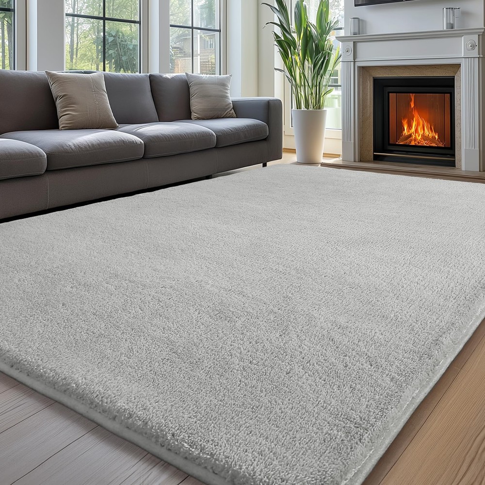 8x10 Area Rugs for Living Room, Soft Large Area Rug Fluffy Rugs for Bedroom，M...