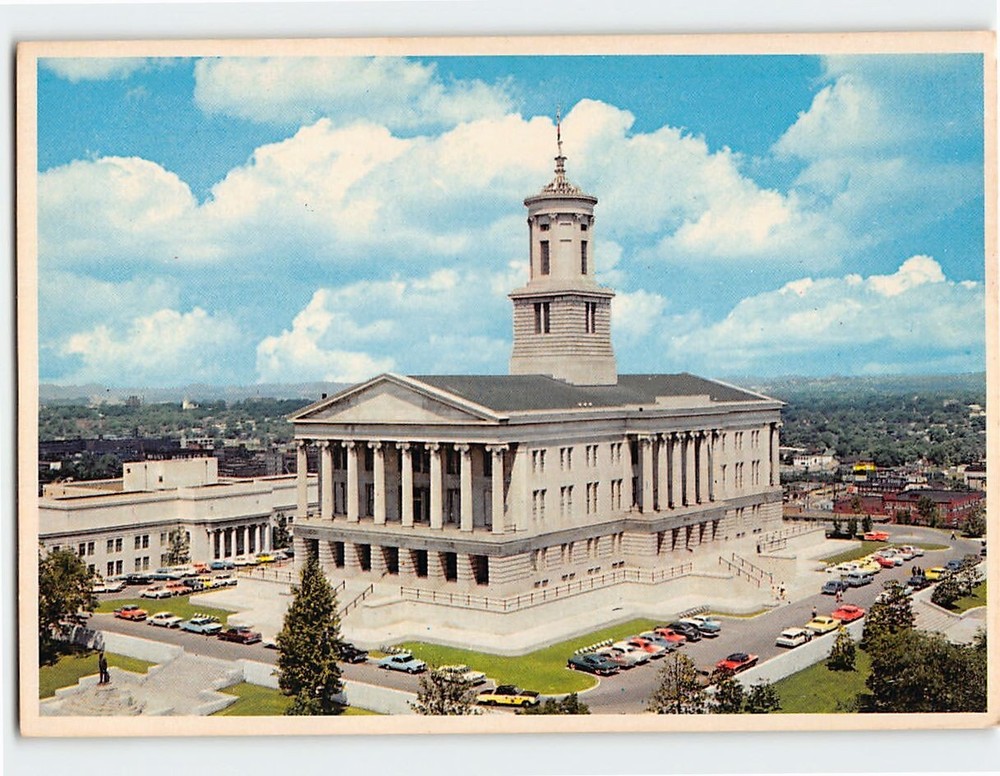 Postcard State Capitol Nashville Tennessee USA