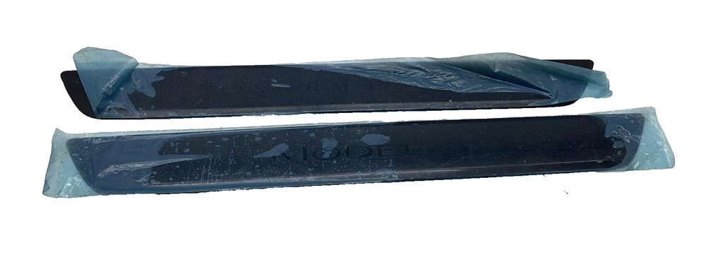 ⭕ 17-23 Model 3 Front Left & Right Door Sill Scuff Plate Trim Panel 1504763-00-C
