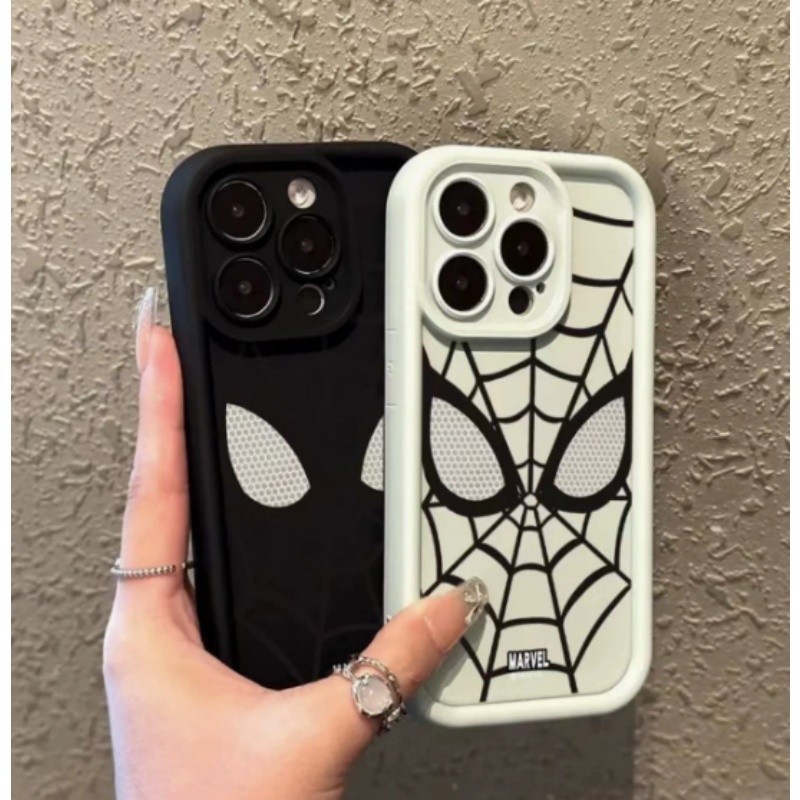 Marvel Spider Man Silicone Phone Cases for IPhone 17 16 15 14 13 12 ProMax Plus