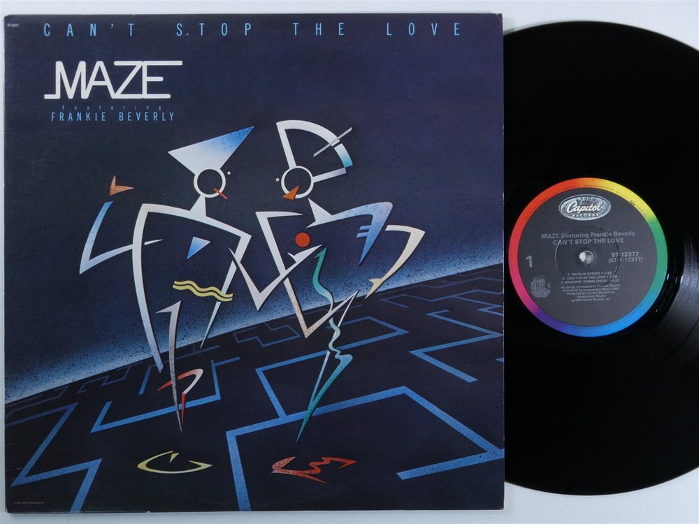 MAZE FT. FRANKIE BEVERLY Can't Stop The Love CAPITOL LP VG+ i