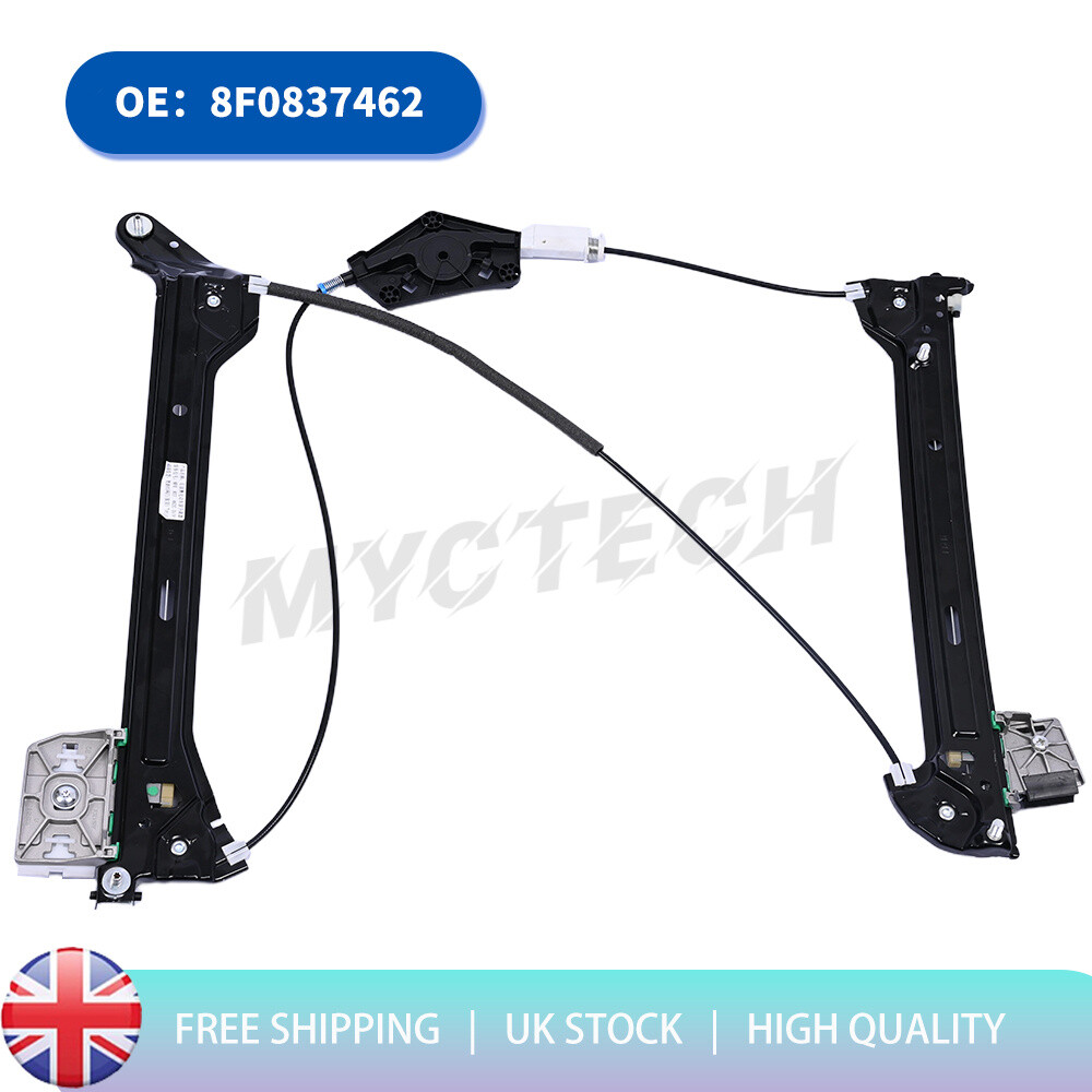 Front Driver Side Window Regulator W/o Motor for Audi A5 8F Cabriolet 09-16