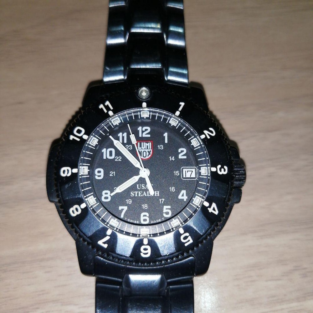 Used. Luminox Series 3400 Usa Stealth