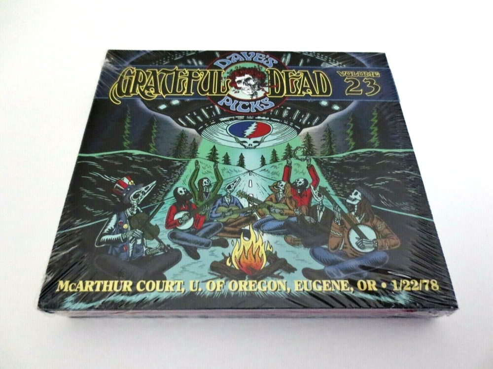 Grateful Dead Daves Picks 23 Oregon 1978 Live Concert CD McArthur Court Eugene