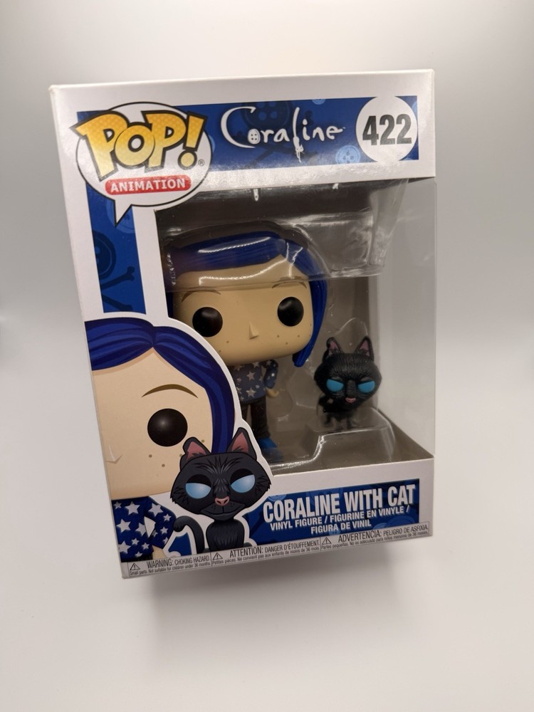 Funko Pop! Vinyl: Coraline - Coraline With Cat #422