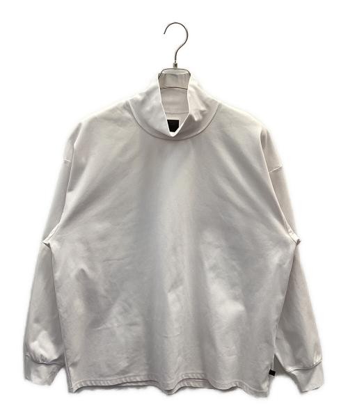 DAIWA PIER39                    TECH MOCK NECK TEE L/S white BE-35021W