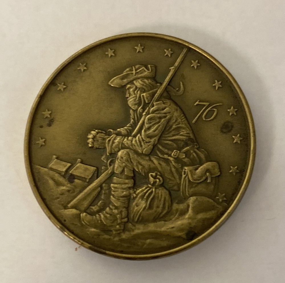 1976 Pennsylvania State American Revolution Bicentennial Bronze Medal