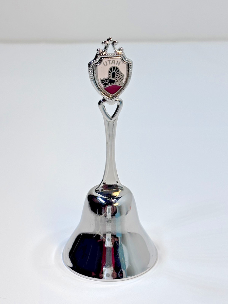 Vintage Utah Souvenir Bell 3-1/2