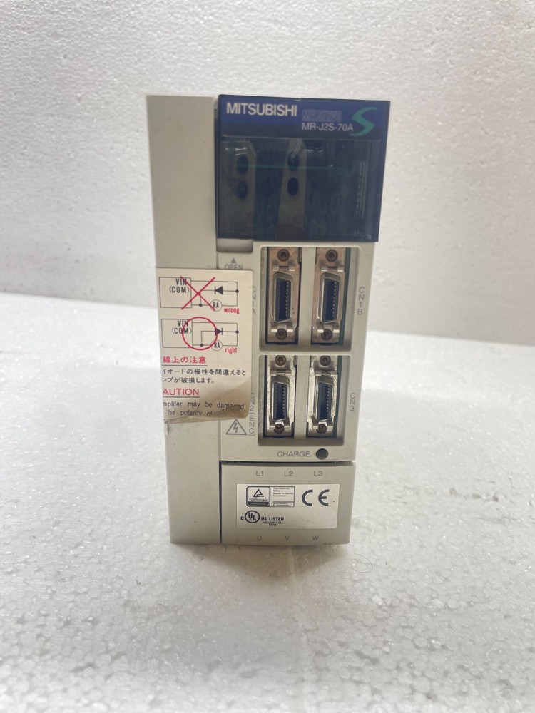 MITSUBISHI MR-J2S-70A SERVO DRIVE SUPERIOR QUALITY ( damage )