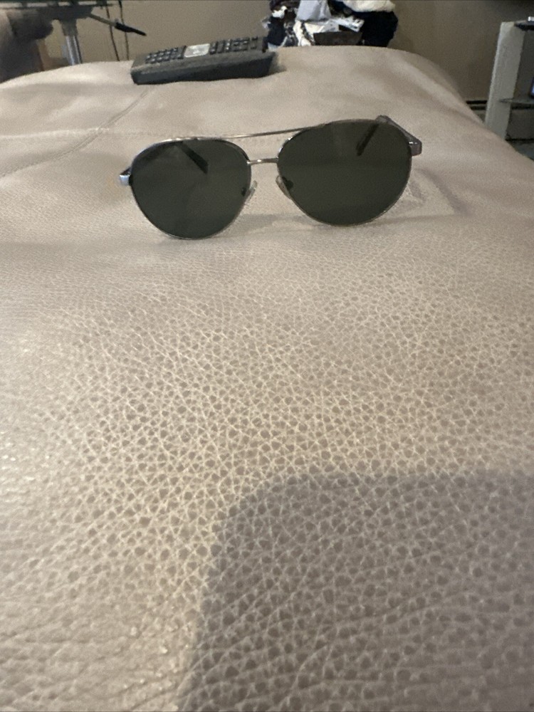 Mens Polarized FOSSIL Aviator Sunglasses MS4882 EUC