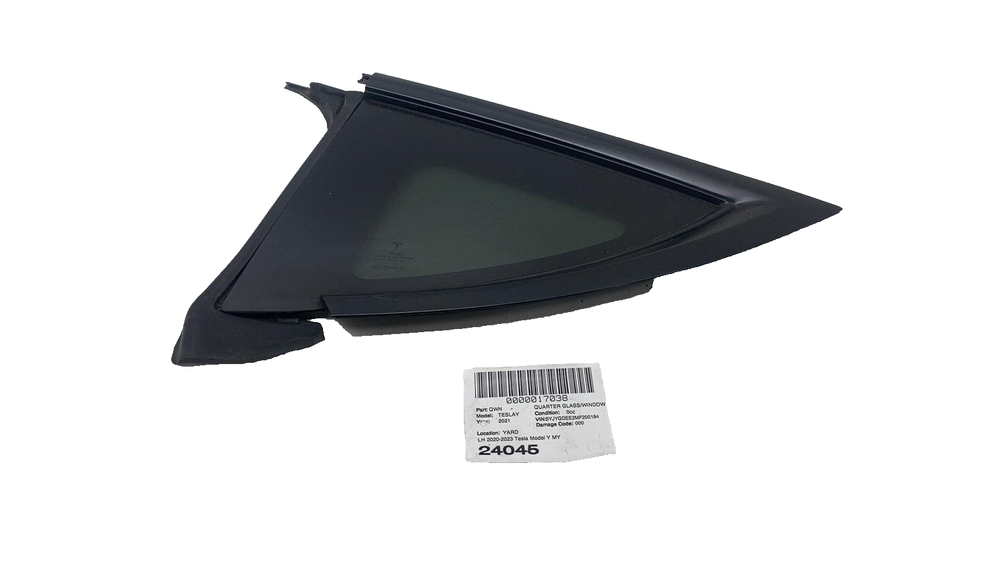 2020-2023 Tesla Model Y Left Rear Quarter Window Glass LH OEM