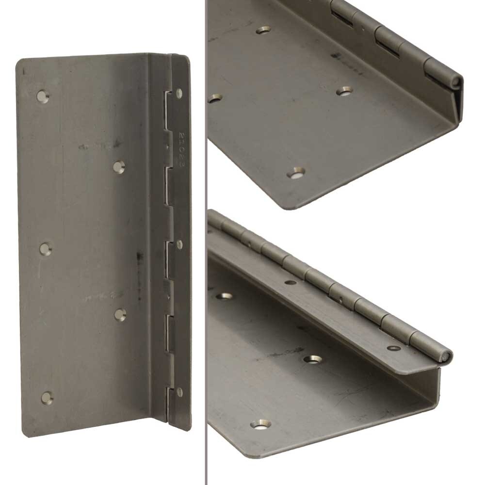 Crownline Boat Offset Piano Hinge 21023 | 10 x 4 x 2 Inch Aluminum