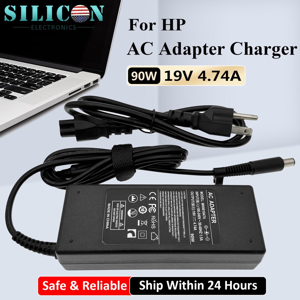 AC Adapter For HP Pavilion 510-a010 510-a029 510-a059w Desktop PC 90W Power Cord