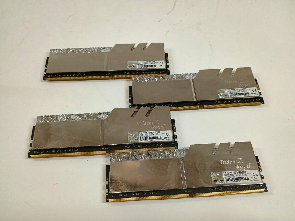 G.Skill Trident Z Royal Series 64GB (4x16GB) RAM DDR4 3600MHz F4-4000C18D-32GTRS