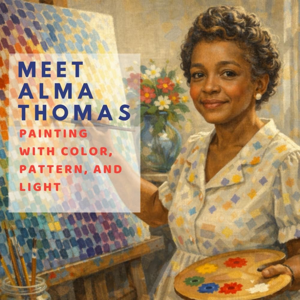 Meet Alma Thomas: Painting with Color Pattern, and Light (Inspired by the Master