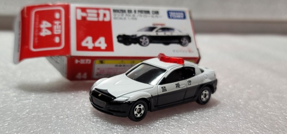 Takara Tomy Tomica RX-8 Patrol Car Metropolitan Police Mini Car