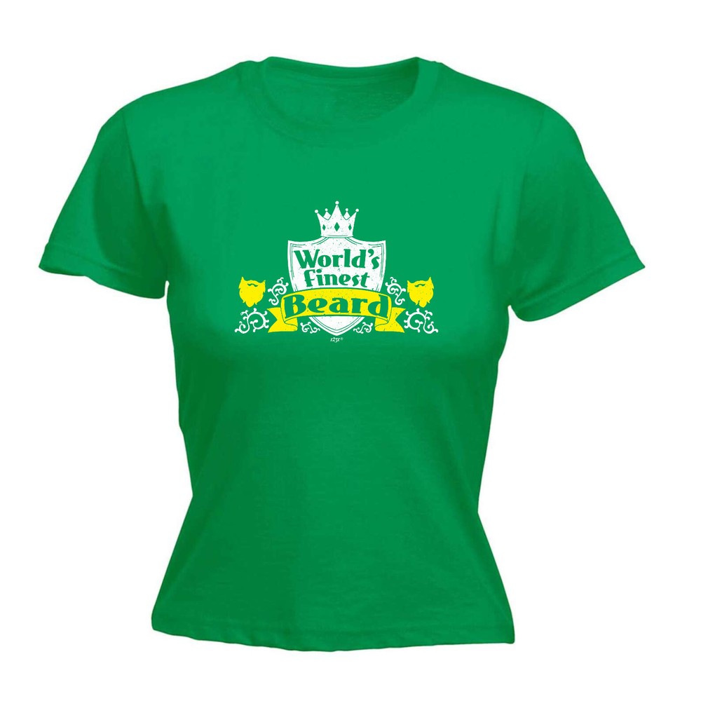 Worlds Finest Beard - Womens T Shirt Funny T-Shirt Novelty gift tshirt