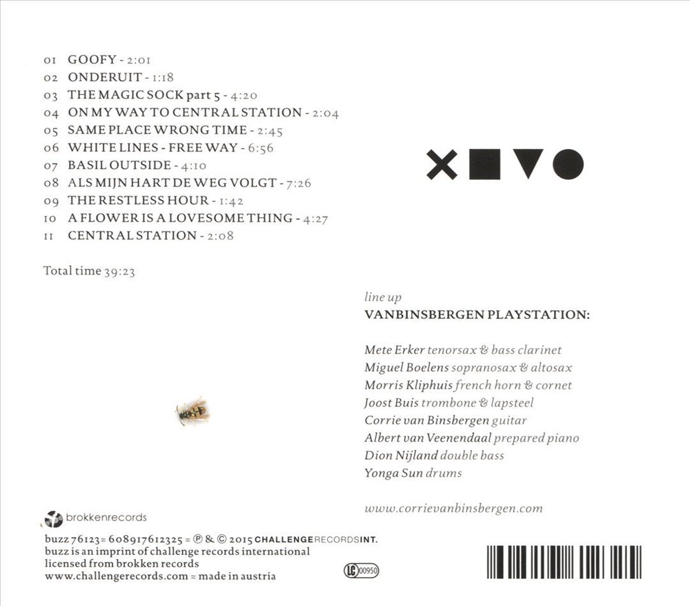 VANBINSBERGEN PLAYSTATION LIVE [BUZZ] NEW CD