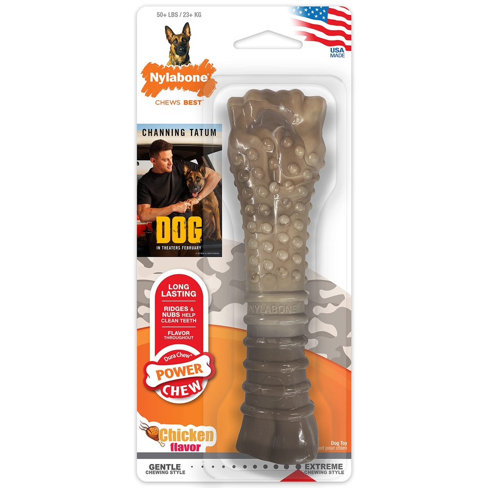 Power Chew Camo Dog Toy - Dog Toys for Aggressive Chewers - Indestructible Do...