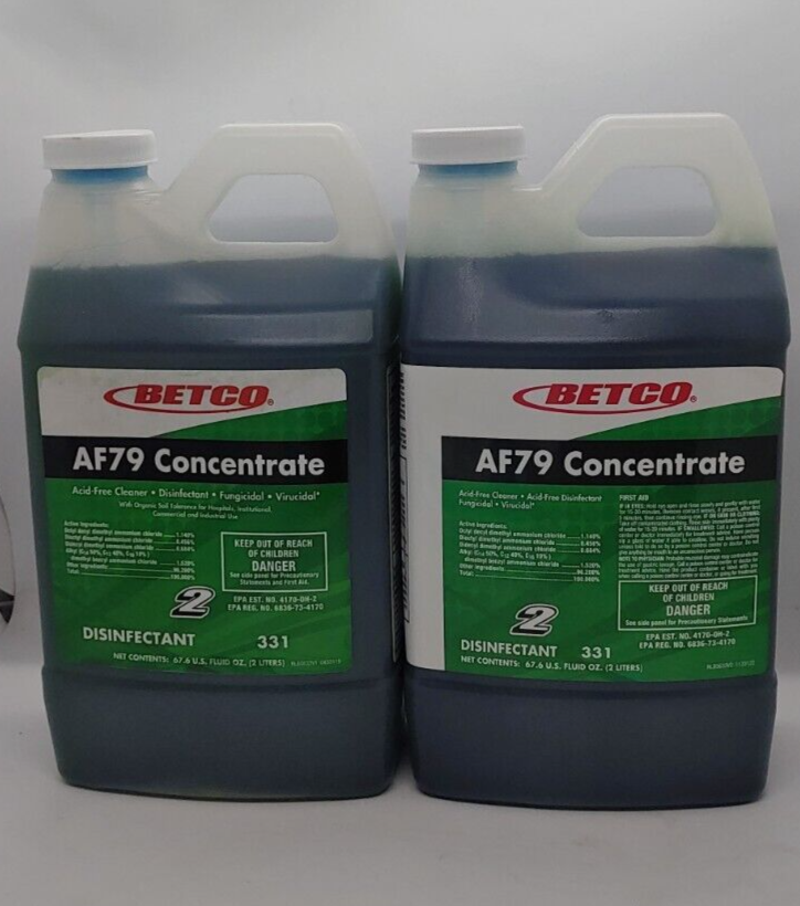 AF79 Concentrate 2/2L Acid Free Cleaner Disinfectant 331-image