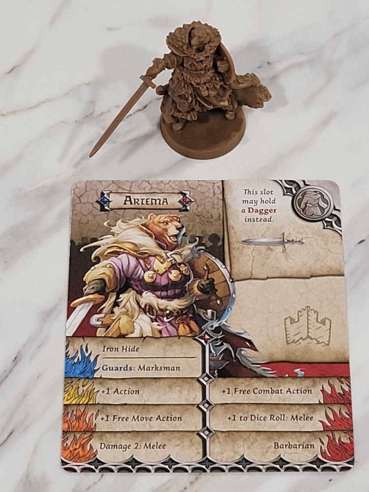 Zombicide White Death Artema Kickstarter Exclusive Survivor