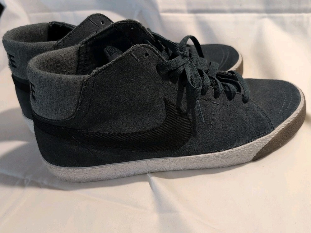 Nike SB Bruin Hi Mens Suede Skate Shoes Size 9