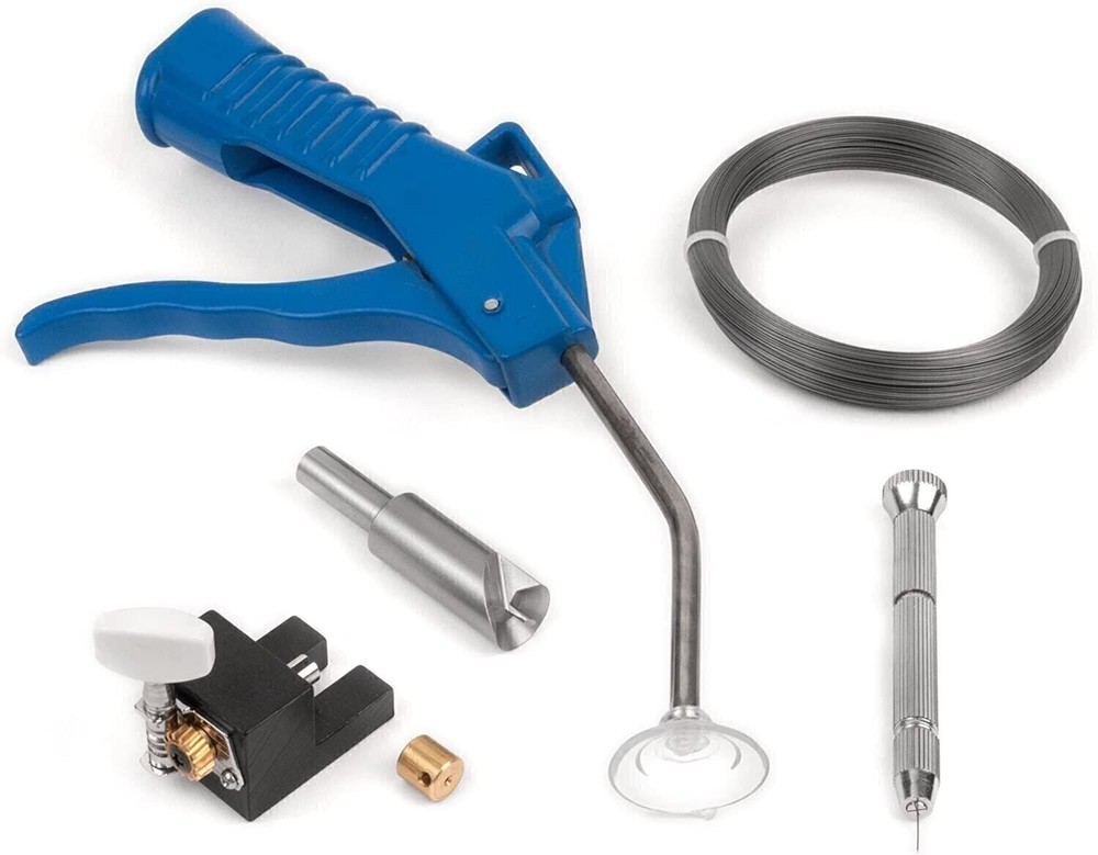 StewMac Complete Crack Repair Tool Set for Guitar Maintenance